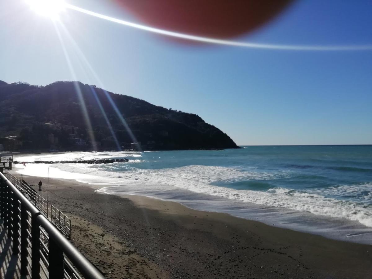 Delizioso Attico Con Ampio Terrazzo E Garage A Due Passi Dal Mare E Dalle Cinqueterre Lt-0485 Levanto Bagian luar foto