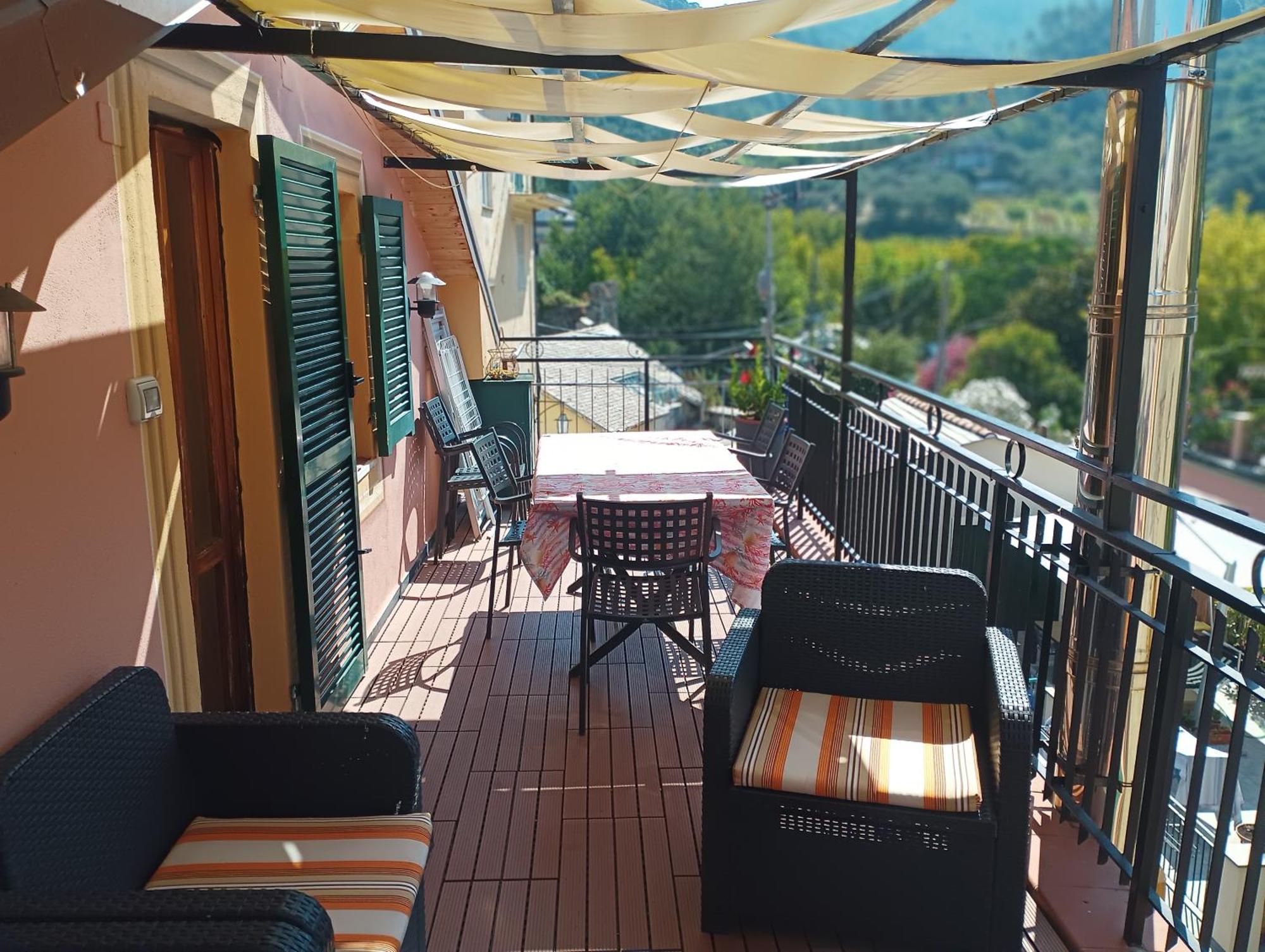 Delizioso Attico Con Ampio Terrazzo E Garage A Due Passi Dal Mare E Dalle Cinqueterre Lt-0485 Levanto Bagian luar foto